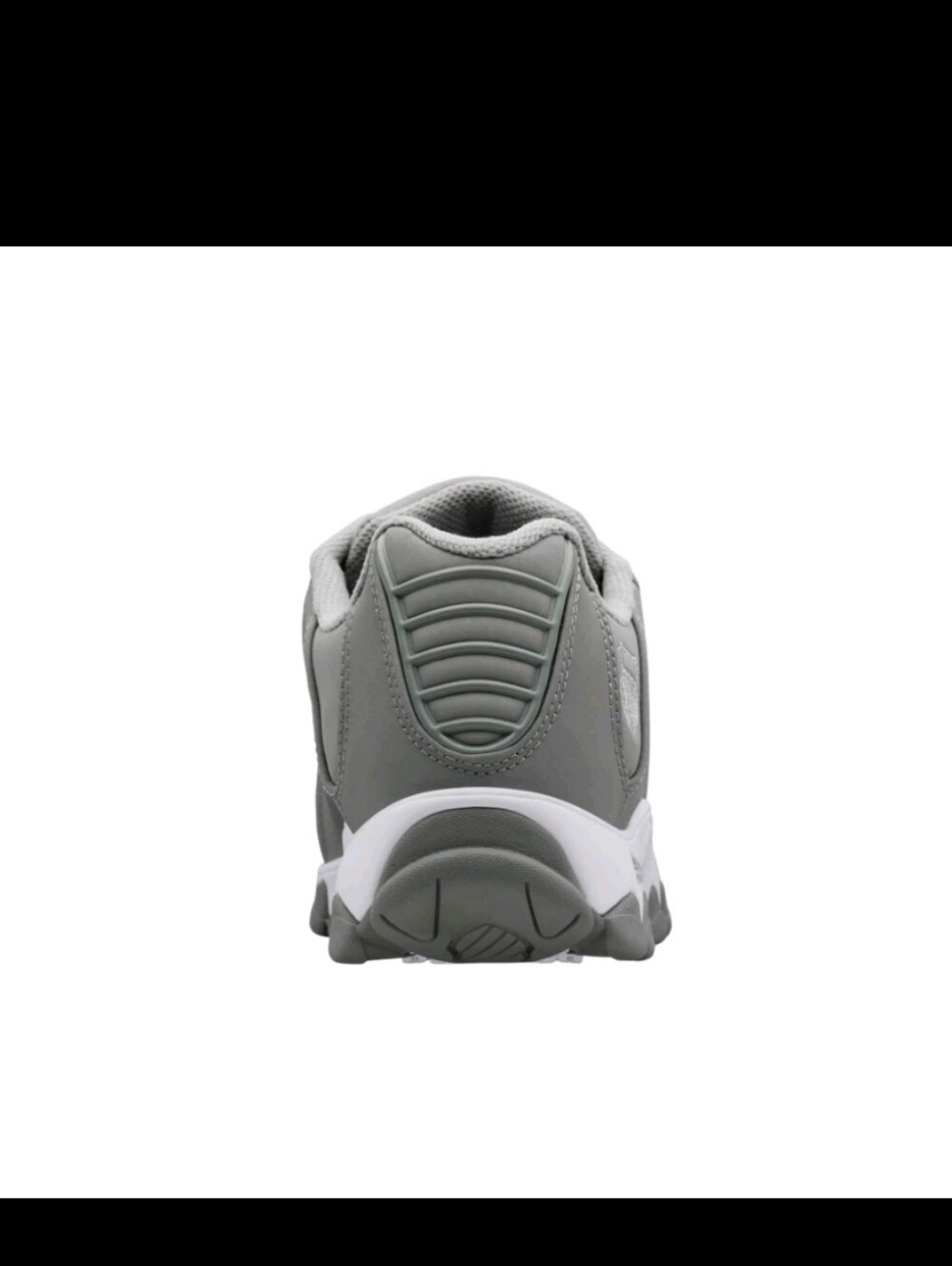 K-Swiss Men's ST 329 CMF Leather Sneaker Neutral/Gray/Silver - Picture 6 of 9